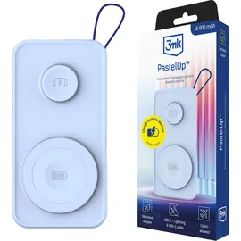 3M 3mk PastelUp 10.000mAh 22.5W blau