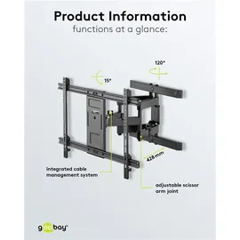 goobay Pro Fullmotion (L) 49932