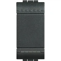 BTicino Legrand Kreuzschalter SK 1-modulig, Anthrazit L4004N