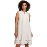 Cartoon Damen Casual-Kleid mit Stickerei Beige 36