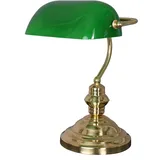 Bankerlampe Tischlampe Büro Lampe für Bibliothek Tischleuchte Leselampe Leuchte