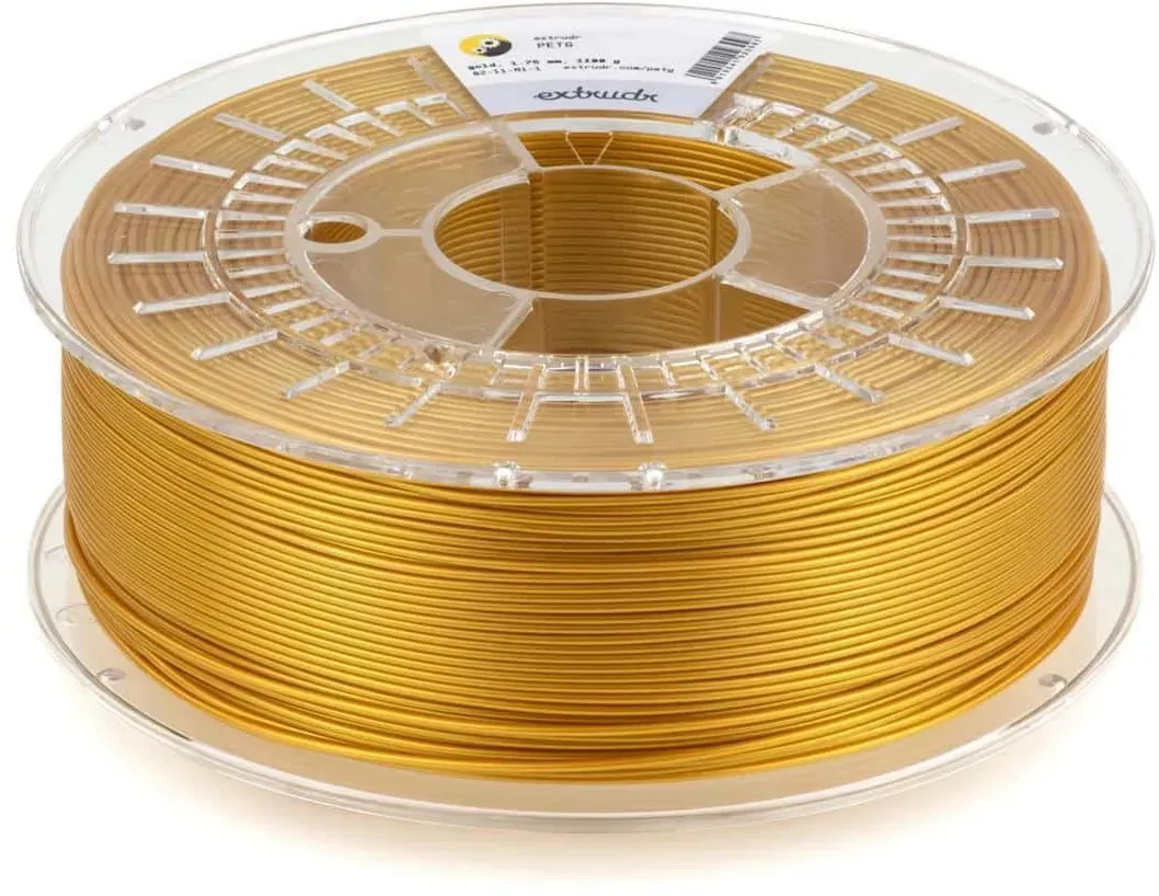 Extrudr PETG - gold, 1100g, 1,75mm