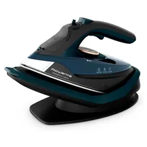 Rowenta Dampfbügeleisen DE6725 schwarz/blau