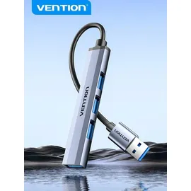 Vention CKOHB Hub USB 3.0 zu Usb 3.0, 2x Usb 2.0 Dockingstation 0,15 in Grau