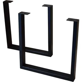 sam möbel gmbh SAM® Baumkante Schreibtisch massiv Akazie nussbaum 140x80 schwarz PALMA - Braun