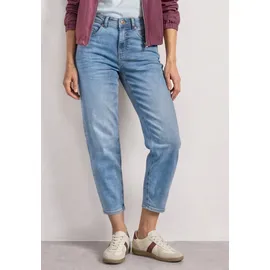 STREET ONE Barrel-Leg Jeans, Karlie blau 32/28