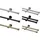 GARDUNA Gardinenstange Ø 16mm 1-Lauf Messing-Antik Metall, 80cm