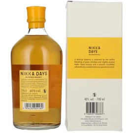 Nikka Days Blended Whisky 40% vol 0,7 l Geschenkbox