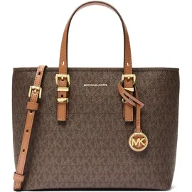 Michael Kors Quinn Small Umhängetasche Kunstleder Brown