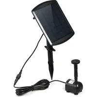 Solar-brunnenpumpe, Solar-landschaftsbrunnen, 6 V, 1,8 W, Ausrüstung, Solar-wasserpumpe, Gartenbrunnen, Dekorativer Brunnen