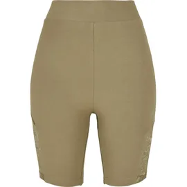 URBAN CLASSICS High Waist Radlerhose Khaki L