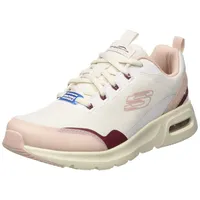 SKECHERS Damen 149945 Ltpk Sneaker, Hellrosa Netzstoff, Burgunderrot, 38 EU