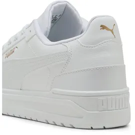 Puma Shuffle Downtown Sneaker Unisex, Weiß/Weißgold, 10.5