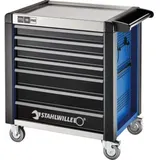 Stahlwille Werkstattwagen 98/7 PRO 7 Schubl. 651 x 1001 x 1020 mm blau, RAL 2703035; schwarz RAL 9005