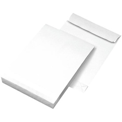 Mailmedia Faltentaschen weiß, 35.3x25 cm