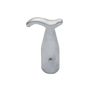 DENI OL-Stockhaken für Oberlichtschnäpper 4994,L 70mm,B 40mm, Aluminium