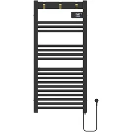pro.tec Handtuchheizkörper Uvdal 500 x 1050 mm 500 W schwarz