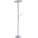 Paul Neuhaus LED-Stehlampe Artur Alu, Eisen, Stahl & Metall Silber
