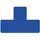 djois Djois, 197301 - Klebesymbol für Bodenmarkierung, T-Form, Blau, 10 Stück, Langlebiges PVC, Ungiftiger Kleber, Einfache Anwendung, Präzise Markierung, Lagerbereiche, Innen, LEAN Management