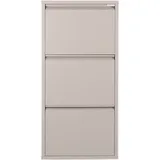 Spinder Design Schuhschrank Metall, Breite 40 cm grau