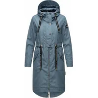 Navahoo Damen Modischer Funktionsparka Übergangs Outdoorjacke mit Kapuze Josinaa