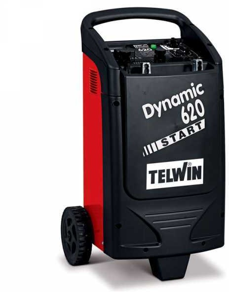 Telwin Dynamic 620 Start - Akkuladegerät und Starter - Batterien 12/24V da 20 a 1550 Ah