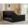 MKS Meble Boxspringbett mit Bettkasten, - Schwarz - Maße cm B: 161 H: 110