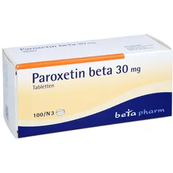 Paroxetin beta 30 mg Tabletten 100 St