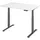 bümö Schreibtisch elektrisch 120 x 80 cm Weiß