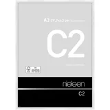 Nielsen Bilderrahmen Aluminium Weiß glanz 29,7x42 cm 1 St.