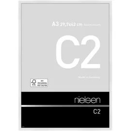Nielsen Bilderrahmen Aluminium Weiß glanz 29,7x42 cm 1 St.
