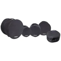 Music Store Pro II Standard DBS 01 Drum Taschen Set, 22", 12", 13", 16", 14"x6.5", Gepolstertes Nylon, Schwarz