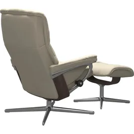 Stressless Mayfair mit Cross Base Leder 83 x 102 x 74 cm cream batick