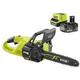 Ryobi ONE+HP Akku-Kettensäge RY18CSX30A-150 Whisper  (18 V, Li-Ionen, 1 Akku, Schwertlänge: 30 cm) + BAUHAUS Garantie 5 Jahre auf elektro- oder motorbetriebene Geräte