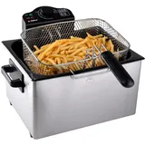 Alpina Doppel Friteuse WJ-801 Silber