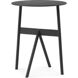 Stock Kaffeetisch hoch schwarz
