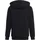 Adidas Essentials 3-Streifen Fleece Kapuzenjacke Black / White 140