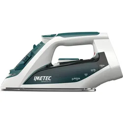 Imetec ZeroCalc Z1 2500, Bügeleisen mit Anti-Kalk-Technologie, Edelstahlplatte, 2200 Watt, Energiespartechnologie, 120 g Dampfstoß
