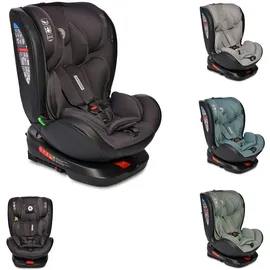 Lorelli Nebula (40-150cm) Isofix, 360° drehbar, verstellbar schwarz