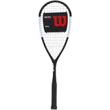 Wilson Squashschläger Hammer UL (129g/grifflastig) schwarz - besaitet