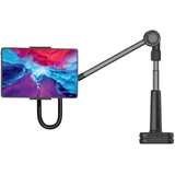 FIXED Relax Halterung für Tablet kompatibel mit Mobiltelefonen Schwarz