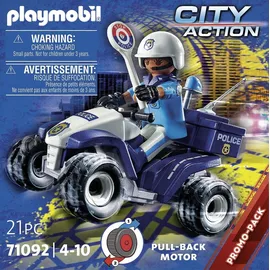 Playmobil City Action Polizei-Speed Quad 71092
