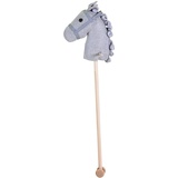 KNORRTOYS Knorrtoys® Steckenpferd Grey horse, mit Sound grau