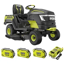 RYOBI  RY72TMX117-310 Akku-Rasentraktor- 72V / 3x10Ah