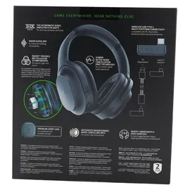 Razer Barracuda Pro Schwarz - Kabelloses Gaming-Headset mit Hybrid ANC
