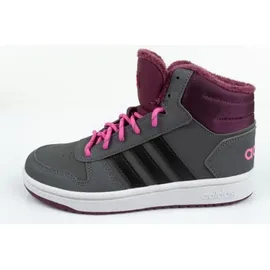 adidas Schuhe Hoops Mid 20 K, GZ7796 - Grau - 30