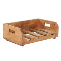 DESIGN DELIGHTS Flaschenregal 46 x 30 x 15 cm Natur
