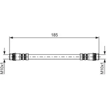 Bosch Bremsschlauch 1 987 476 711