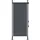 Outsunny Senkrechtmarkise 120 x 310 cm Grau