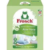 Frosch Sensitiv-Waschmittel Pulver Aloe Vera Hypoallergen 22 WL - 22.0 WL